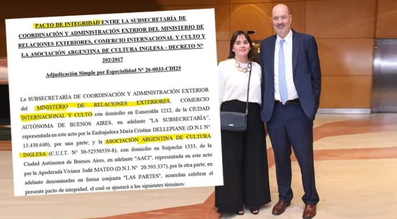 Escándalo en Cancillería: le otorgaron un contrato de más de $110 millones a la esposa de Sturzenegger